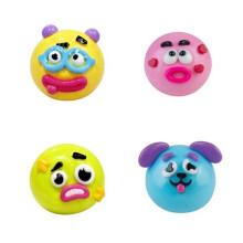 Smushers Squishy, Giocattolo Squishy con Faccia di Cane Curiosità, Giocattolo Morbido Modellabile Carino A Ritorno Lento, Sensoriale Rilassante