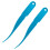 2pcs Shrimp Deveiner and Peeler Set, Long-Lasting Plastic Material, Ergonomic Handle, Quick Peeling 1