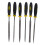Wood File Tool Rasp Set 6 Pieces Black Steel 1