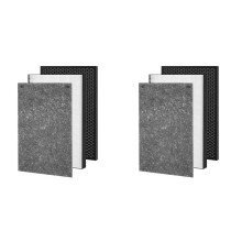 2X Kit de Filtres Compatibles avec les Aspirateurs pour Air320 et Air220 : Filtres HEPA et à Charbon Actif, Pièces de Rechange pour les