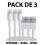 Cable chargeur USB - ZSONIX - iPhone 11 / 11 Pro / 11 Pro Max - 1 m - Blanc - Pack 2 1