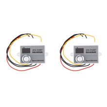 2X 500W Verstelbare 220V Ventilatorschakelaar Snelheidsregelaar Digitale Weergave Motorreductor Snelheidsregelaar Voeding