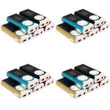 4X Giocatore Della Clip USB Lettore MP3 Schermo LCD 16GB TF Card