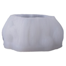 Tree Stump Candle Holder Silicone Molds for Resin Concrete, Vivid Wood Shape Silicone Planter Storage Container Mold