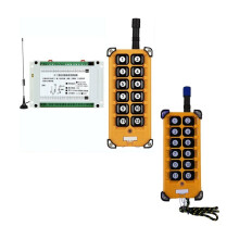 3000m 12CH RF Wireless Remote Control Industrial 12V 24V 36V 48V Overhead Travelling Crane System Receiver
