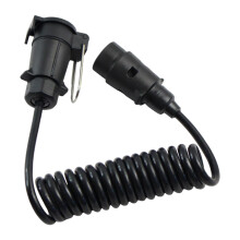 7-Pin Trailer Extension Cable Plug and Socket