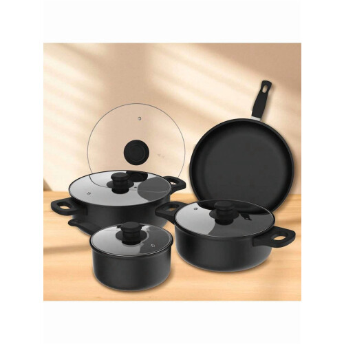 Deluxe Non-Stick Cookware Set 13-Piece