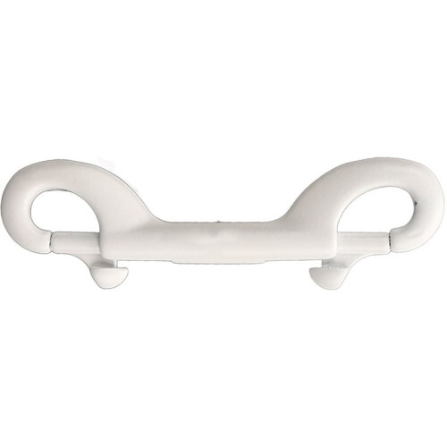 Bolt Snaps Double Ended Hook 90mm Stainless Steel Diving Double Headed Hook Quick Release Spring Hooks for Diving A