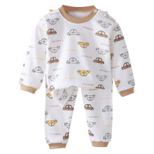 Baby Pajama Set Cartoon Print Long Sleeve 2pcs 12-18 Months