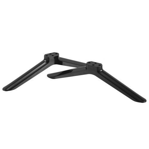 TV Stand Legs Black Plastic 2 pcs for 40-inch TVs
