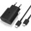 TECHTA Chargeur Rapide 25W USB-C avec Câble 1m Compatible Samsung Galaxy A37 / A57 - Noir 1