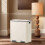 Recycling Bin - Plastic - Cream - 60L 2-Compartment with Soft-Close Lids 1