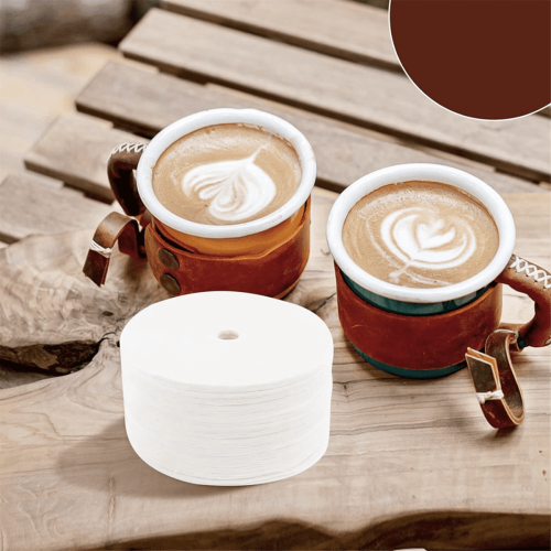 Coffee Filter Discs Round Natural Unbleached 300 Pcs