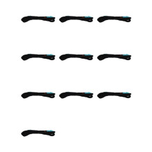 10X Car Illuminated LED AC/Radio Footwell Y-Shaped Adapter Cable Diverter for F30 F32 F34 M3 M4