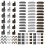 Metal Zipper Head Slider Kit 120 Pieces 1
