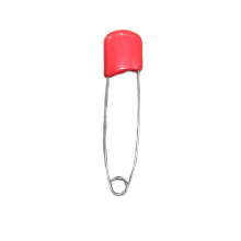 Diaper Pins Plastic Head Stainless Steel 1 Pc 0.39x1.61