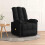 VidaXL vidaXL Massagesessel Schwarz Stoff 1