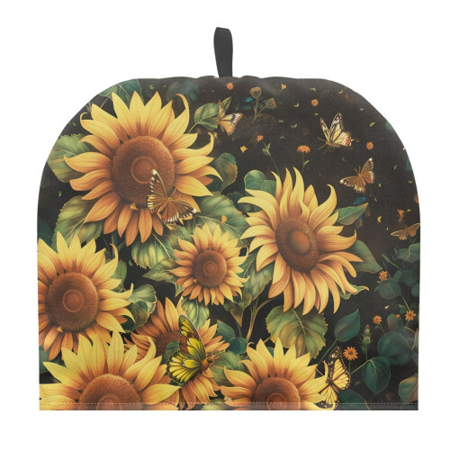 Sunflower Tea Kettle Cover Decorative Warming Quilt for