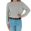CTM Women's Thick Rounded Buckle Belt 3