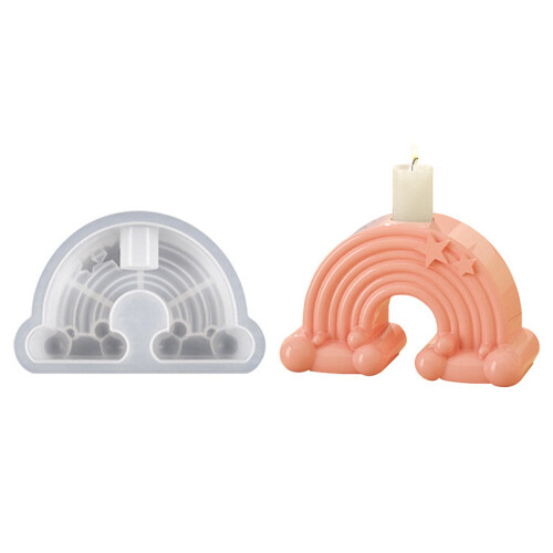 Silicone Easter Candle Holder Mould for Tea Lights and