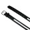 Boston Leather Men's Leather Work Belt with Reflective Safety Stripe 8
