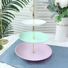 3-Layer Cupcake Rack Dessert Tower Tray for Parties