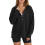 Women's Soft Casual Hooded Sweatshirt Lightweight Pullover 1