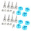 2 ensemble Axe de Conversion de Roue et Moyeu de PlongéE Hexagonal de 12 Mm pour  1/18 A959 A969 A979 A959B A969B 1