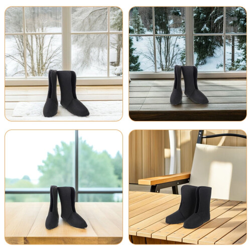Plush Boot Liners Thermal Insoles for Hiking and Winter 2