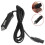 12V Lead Cable Plug Wire 2-Pin Car Cooler Charger 4