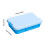 Stackable Plastic Sand Tray Set with Lid and Stickers, Blue 3