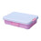 Stackable Plastic Sand Tray Set with Lid and Stickers, Blue 5