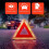 Triangle Safety Warning Sign Reflective Foldable 1 Piece 7