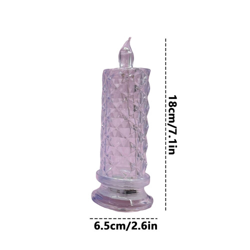 LED Candles Flameless Flickering Pillar 12 Pack 1