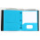 Heavy Duty Plastic File Folder Letter Size 3-Hole Punched 2