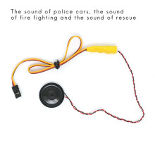 3X RC Car Horn Sound Simulator Speakers Sound Group for 1/10 1/8 RC Car Axial SCX10 TRX4 D90 YIKONG
