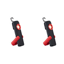 2X Car Detailing Tools Car Paint Finish Lamp 500LM 2000mAh Scan Swirl Magnetic Grip Multifunction Repair Working Light