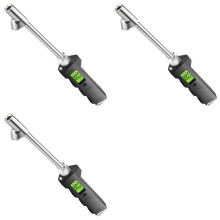 3X Illuminated Heavy-Duty Truck Tire Pressure Gauge with LCD Luminous Display Dual- Digital Tire Pressure Gauge
