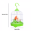 Electric Bird Toy with Light Sound Talking Feature Red 6