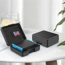 4X Battery Protective Storage Box Case with TF Card Holder for  Hero 11 10 9 8 7 6 5