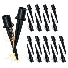 20 Pack Metal Replacement Stakes for Solar Lights Outdoor,Solar Pathway Lights Spike Replacer, Outdoor Ground Stakes