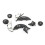 9 Keys Car Air Conditioning AC Ventilation Adjust  Button for  Z4 E89 2009-2016 3