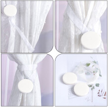 Magnetic Curtain Tie No-Drill Adjustable Decorative Strap
