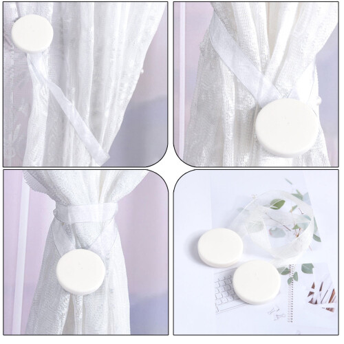 Magnetic Curtain Tie No-Drill Adjustable Decorative Strap