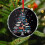 Funny Sewing Machine Ornament Crystal Glass Snowflake 4
