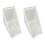 Triangle Sandwich Container Reusable Washable Sandwich Box Clear Sandwich Boxes 2PCS 1