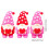 Valentine's Day Mini Gnome Figurines 5 25 50 or 100 pcs 6