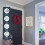 Wood Key Cabinet with Bird and Tree Pattern Wall-Mounted 1 6