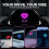 Solar-Powered Heart-Shaped LED Ambient Light, IP65 5