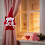 Hand-Knitted Curtain Tiebacks Love Design 1PC 6